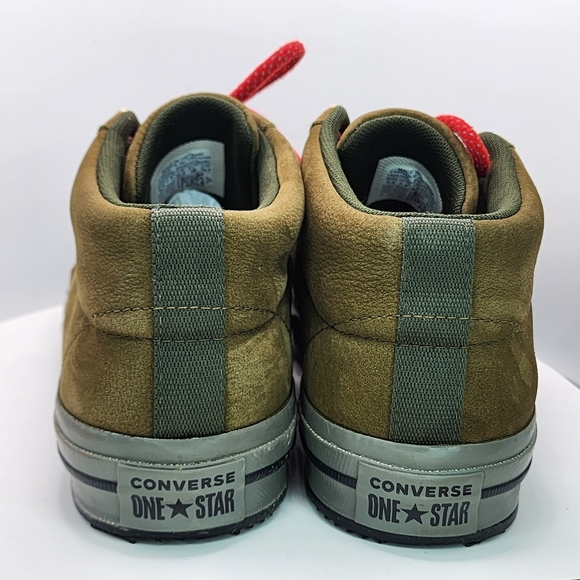 Converse One Star Leather Hightops - Picture 7 of 9